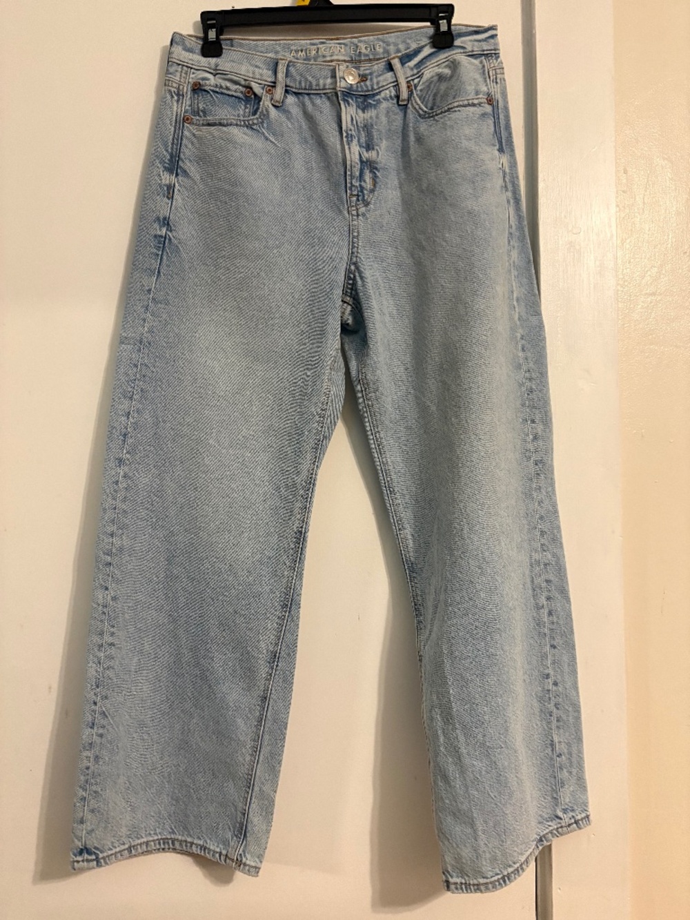 New, American Eagle wide leg women’s size 10 short blue jean